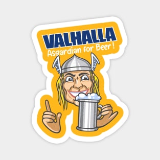 Valhalla beer Magnet