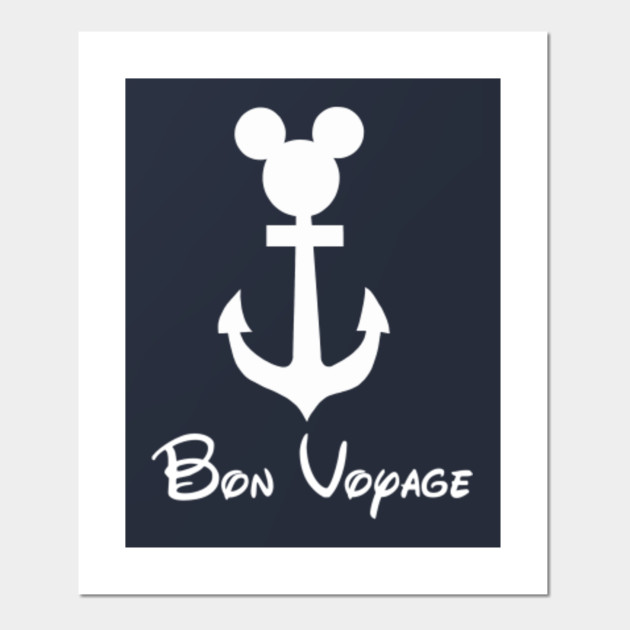 bon voyage disney cruise line posters and art prints teepublic