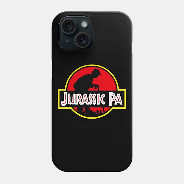 Jurassic pa retire birthday funny retirement gift Phone Case by LaundryFactory