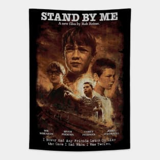 Stand By Me, 80s, cult classic Tapestry