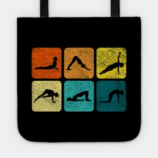 Retro Pilates - Pilates Lover - Pilates Poses Tote