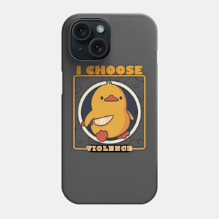 Violence (i choose) 17 Phone Case