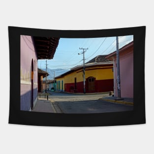 Rue de Granada au Nicaragua Tapestry