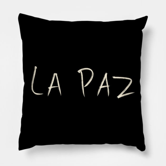 La Paz Pillow by Saestu Mbathi