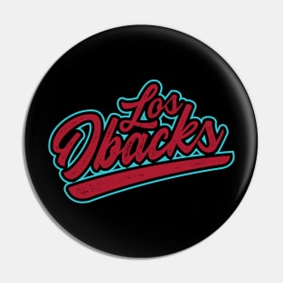 Los Dbacks Pin