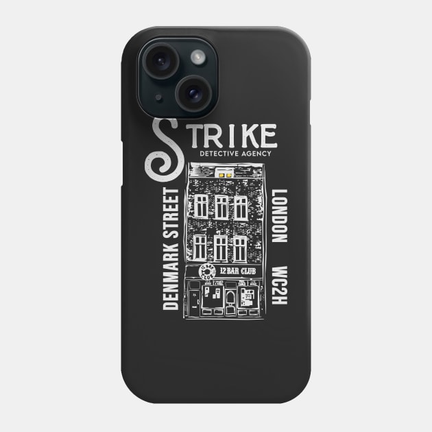 Cormoran Strike Phone Case by MorvernDesigns