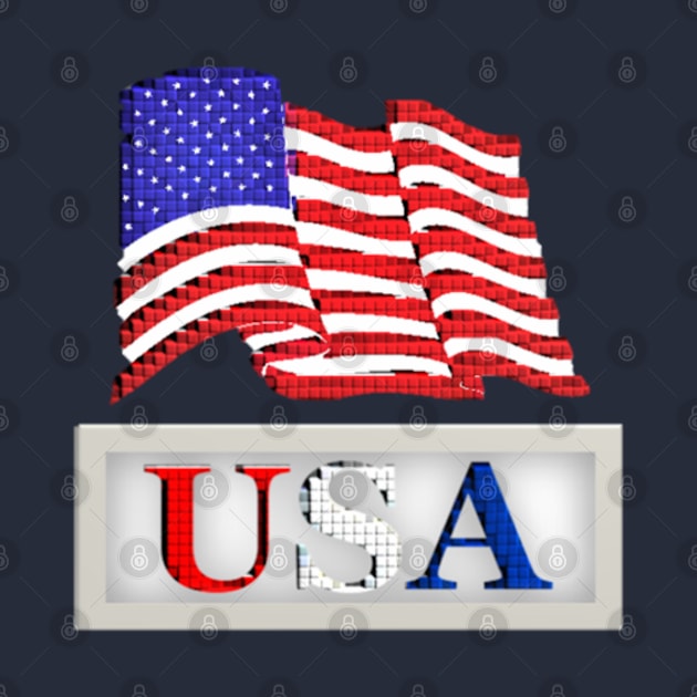 USA T-Shirts and More by Moses77