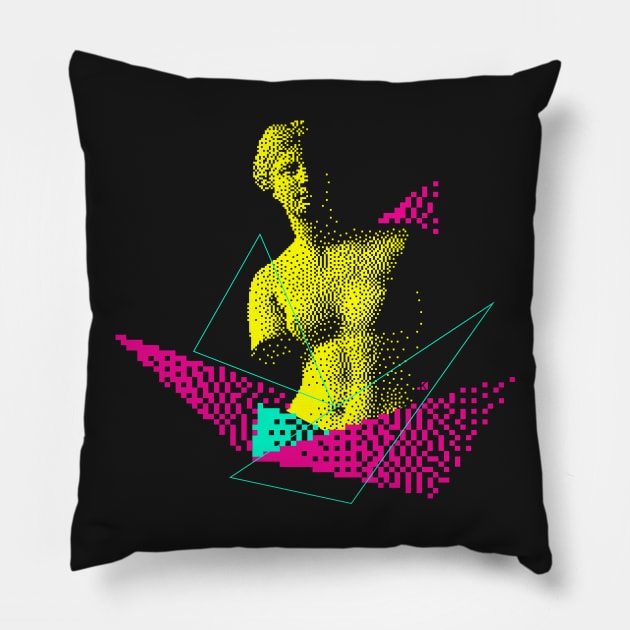 PixelMilo Pillow by Krayon