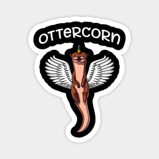 Otter Unicorn Ottercorn Magnet