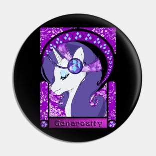 Generosity- Rarity Pin