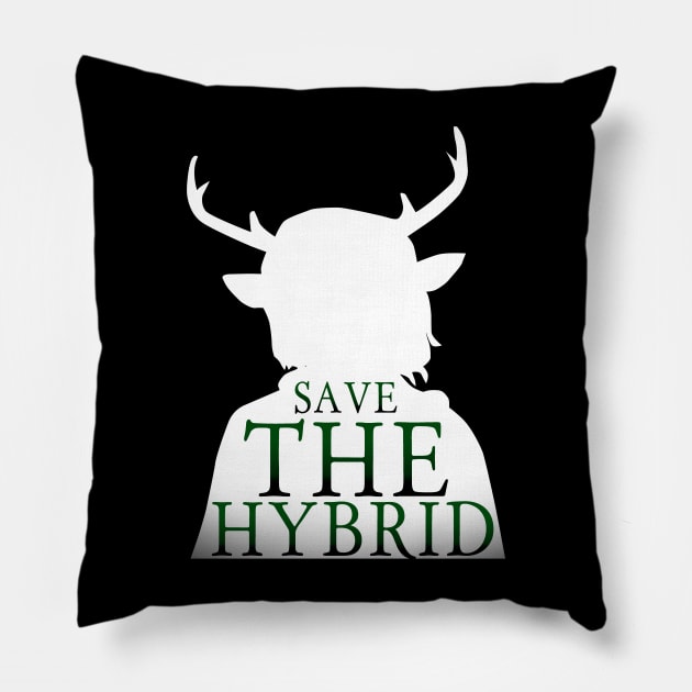 save the hybrid white Pillow by rsclvisual