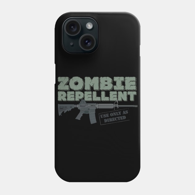 Zombie Repellent Phone Case by MortemPosts