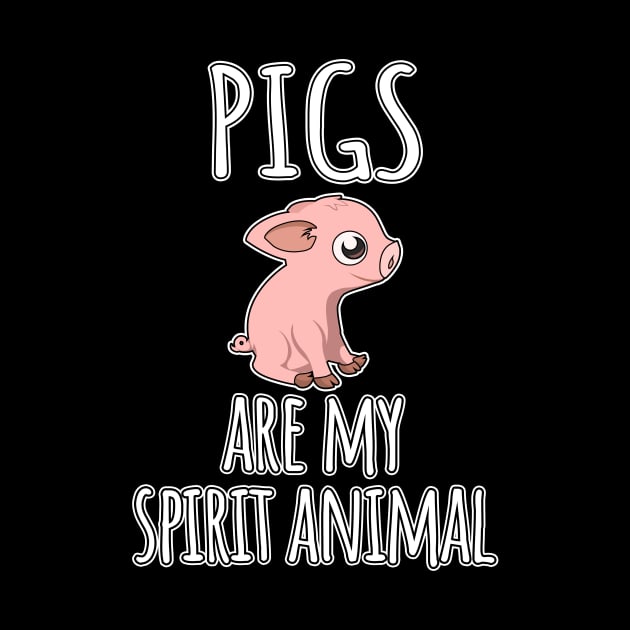 Pigs are my spirit animal by LunaMay