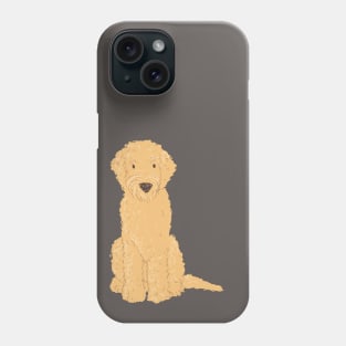 Golden Doodle Illustration Phone Case