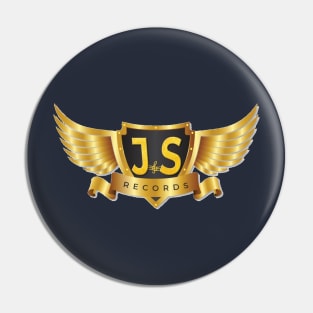 J & S Records Pin