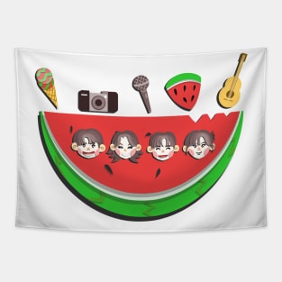 Fanart twinkling watermelon ver 1 Tapestry