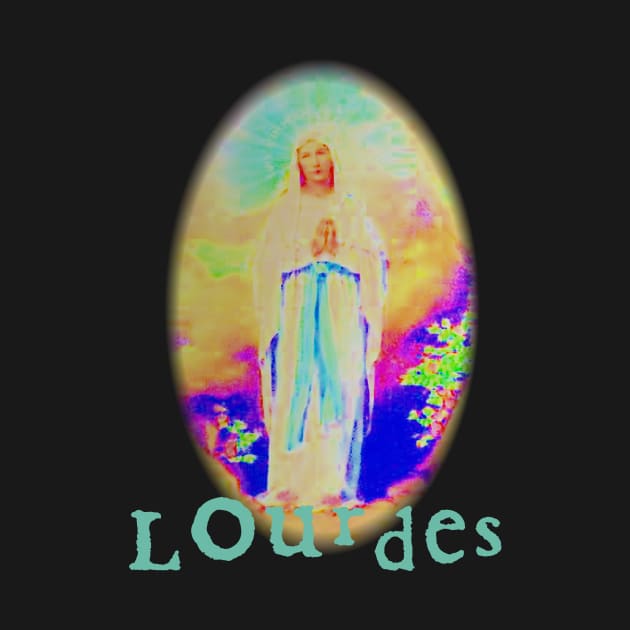 Our Lady of Lourdes Virgin Mary St Bernadette France Catholic by hispanicworld