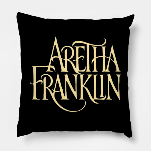 Aretha 1984 Pillow by Notabo_a