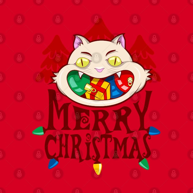 Cat - Merry Christmas by Rafael Cypriano