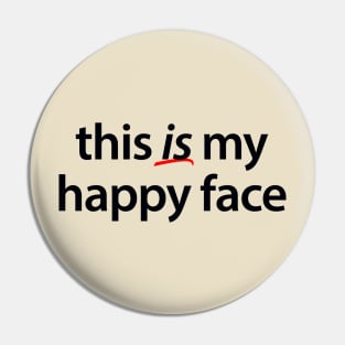 Resting Ass Face Pin