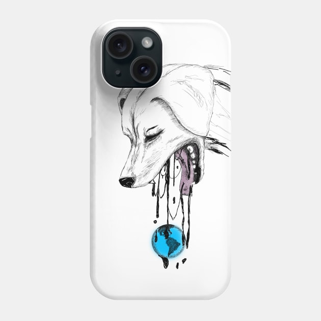 disgusting world Phone Case by NemfisArt