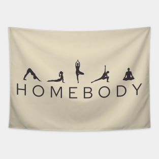 Homebody Yoga Lover Tapestry