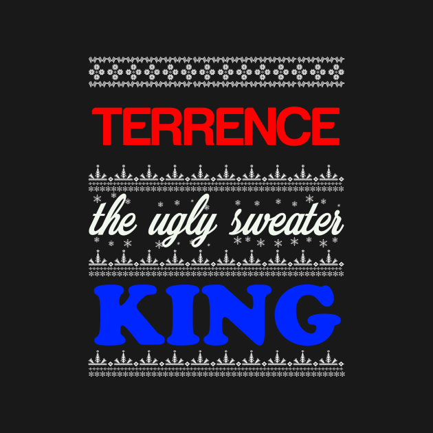 TERRENCE the Ugly Sweater King> Happy Holidays by CoolApparelShop