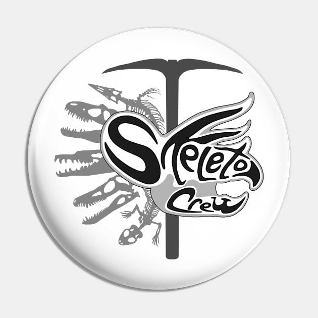 Logo - Gray Pin by SkeleCrewPaleo