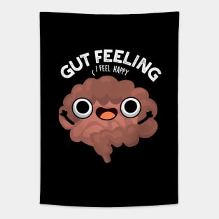 Gut Feeling Cute Anatomy Intestine Pun Tapestry