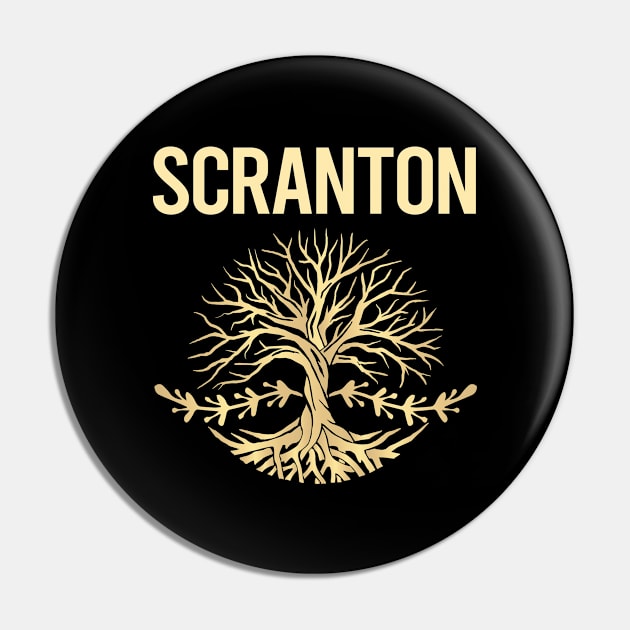 Nature Tree Of Life Scranton Pin by flaskoverhand
