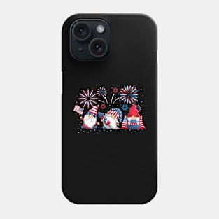 4th Of July American Gnomes Phone Case