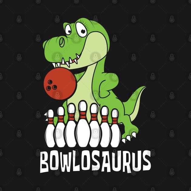 Bowlosaurus Dinosaur and Bowling by AngelBeez29