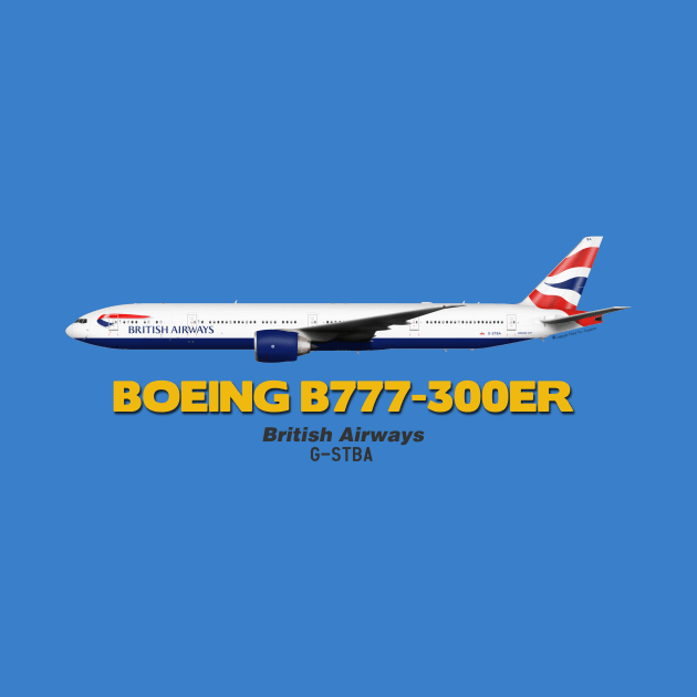 Boeing B777-300ER - British Airways by TheArtofFlying