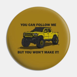 Toyota 4Runner Monster - Yellow Pin