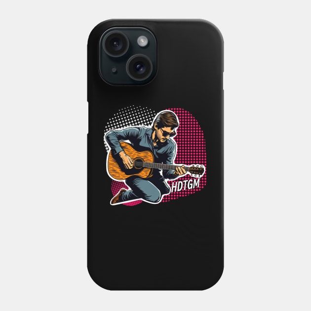 Hdtm play guitar Phone Case by zairawasimun