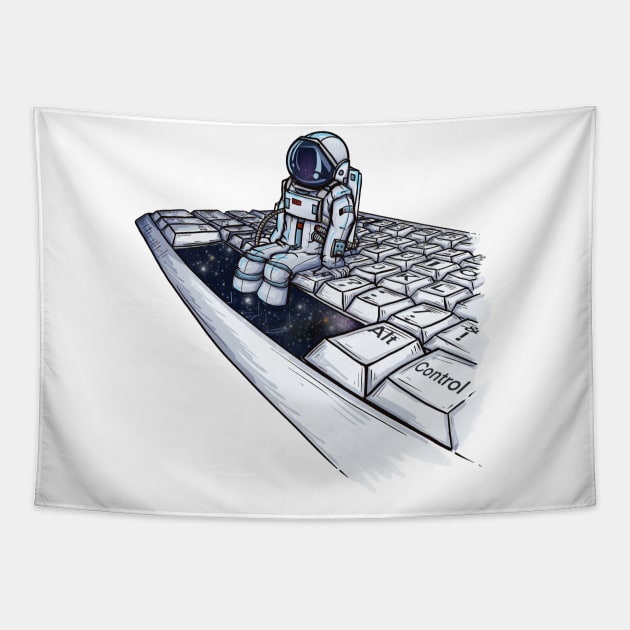 Spacetab Tapestry by Mistersheep