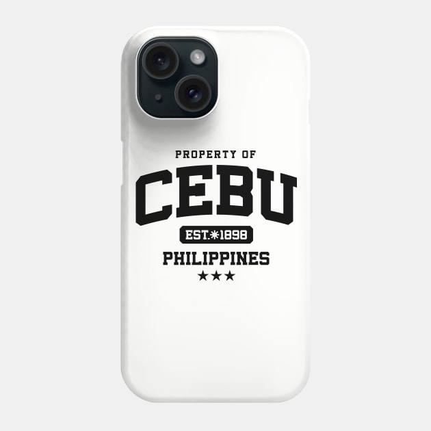 Cebu - Property of the Philippines Shirt Phone Case by pinoytee