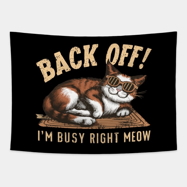 Back off! I'm busy! Tapestry by mksjr