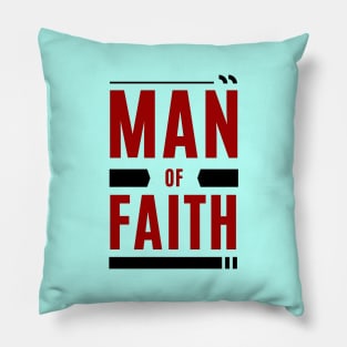 Man of Faith | Christian Pillow