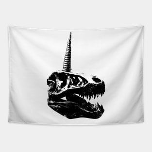 T Rex Unicorn Dino Fantasy Creature Tapestry