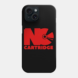 No Cartridge Audio Red Phone Case