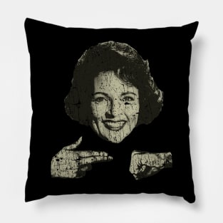 Betty White 70s -VINTAGE RETRO STYLE Pillow