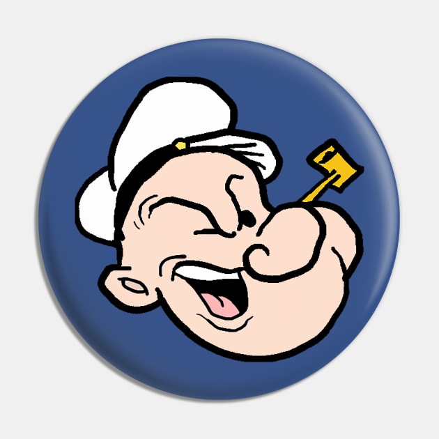 Popeye Pin by BadDrawnStuff