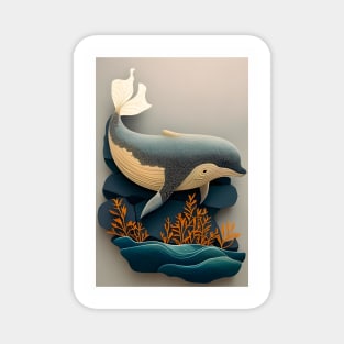Porpoise - Inuit Art Magnet