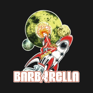 Barbarella (Black Print) T-Shirt