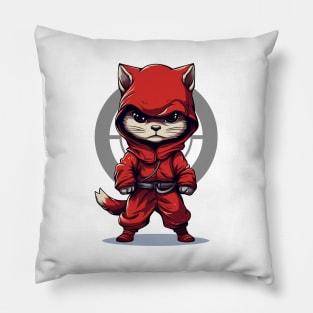Fox Ninja Tactics Pillow
