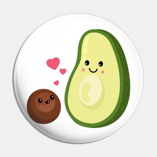 You complete me T Shirt- Avocado Couple-Valentines Day Gift Pin