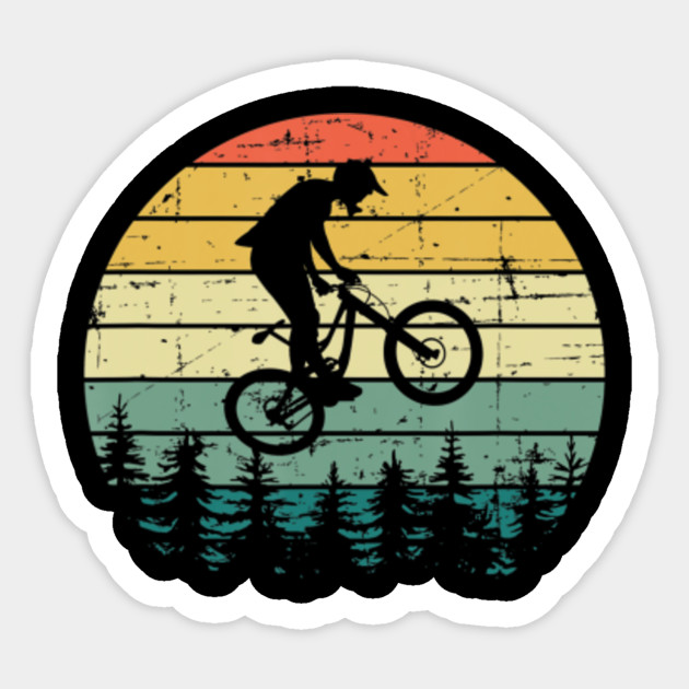 Vintage Downhill Mtb Mountain Bike T Shirt Hiking Hike Camping