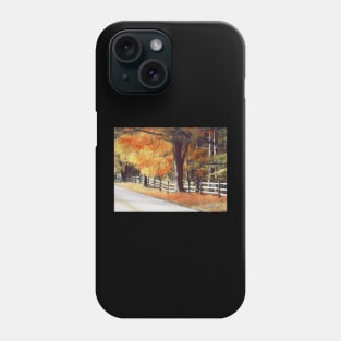 Maine Fall Season Phone Case