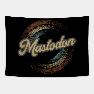 Mastodon Circular Fade Tapestry